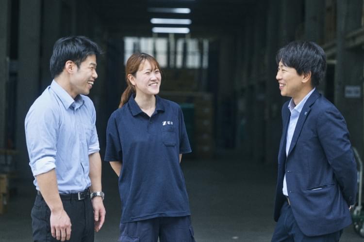 社員対談の様子